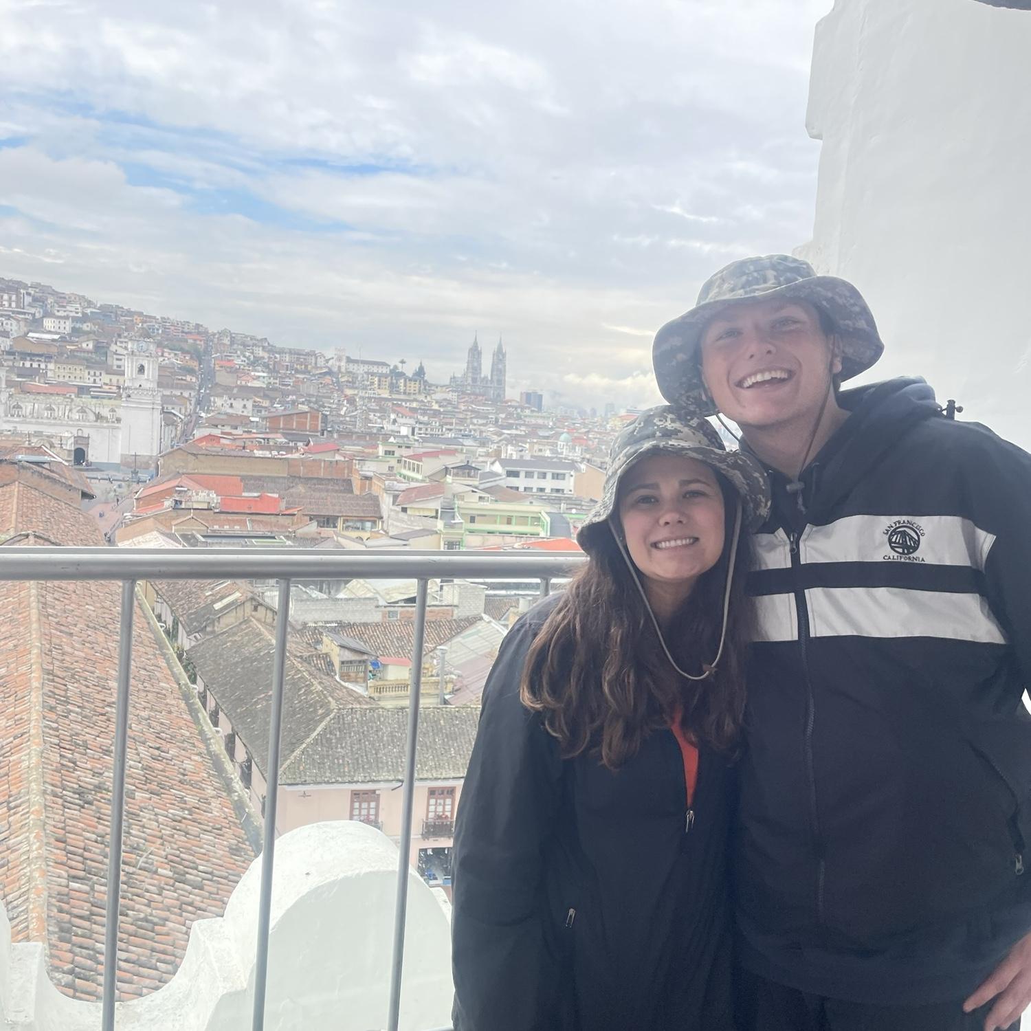 Us in Ecuador
