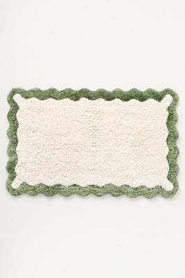 Maeve by Anthropologie Scalloped Bath Mat