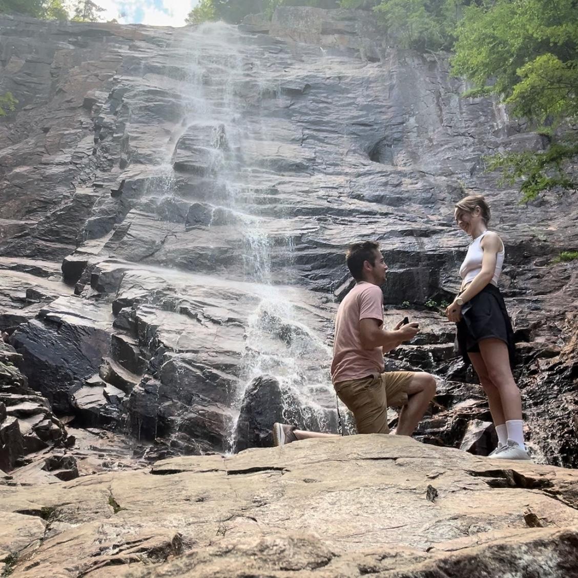 Our Proposal, Arethusa Falls, NH