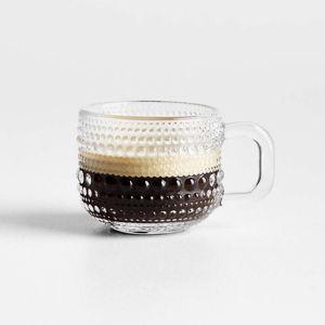 Alma Clear Glass Mug - Crate & Barrel