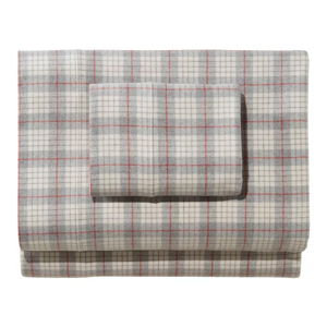 Heritage Chamois Flannel Sheet Collection - Heather