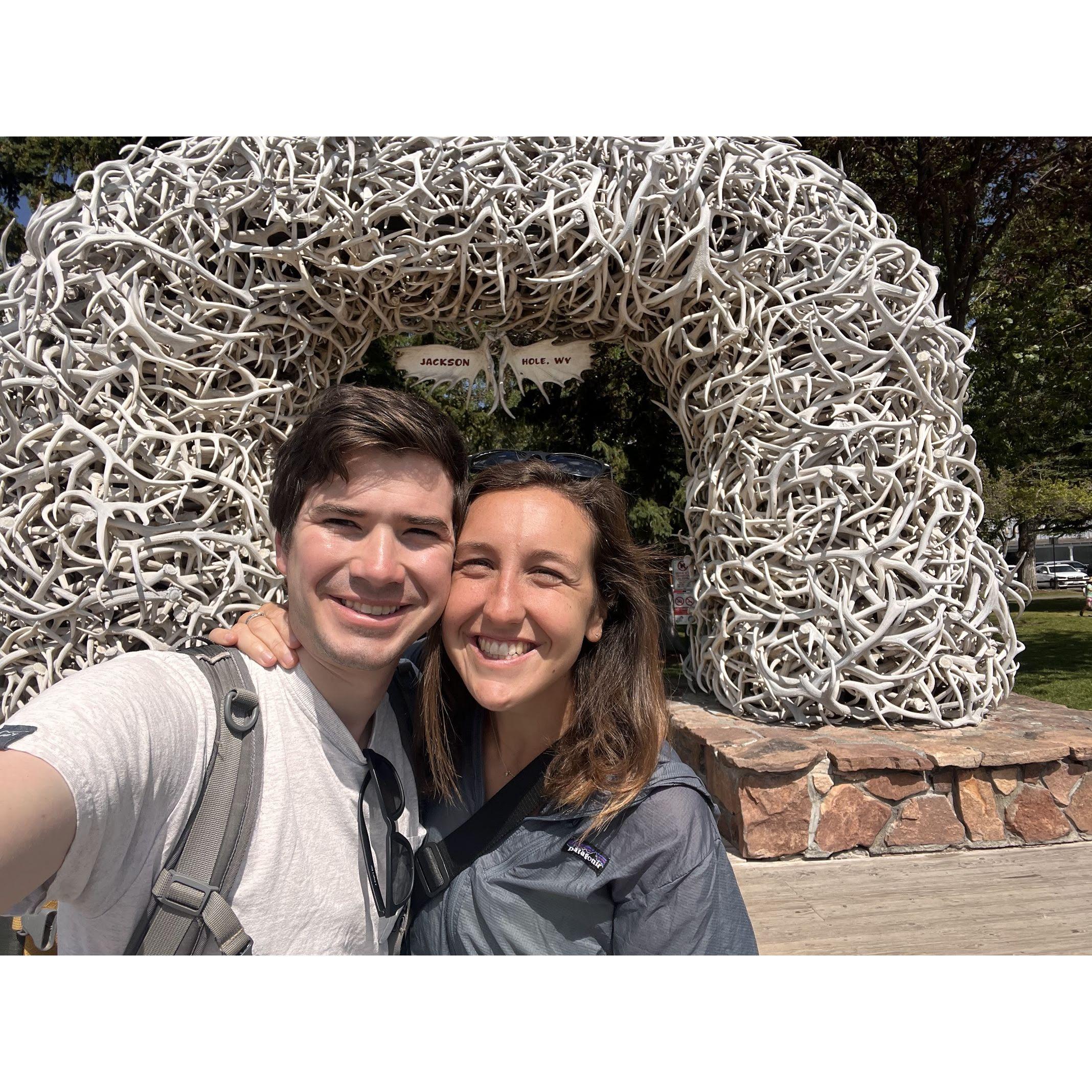 In one of Peter's favorite places-Jackson Hole, Wyoming