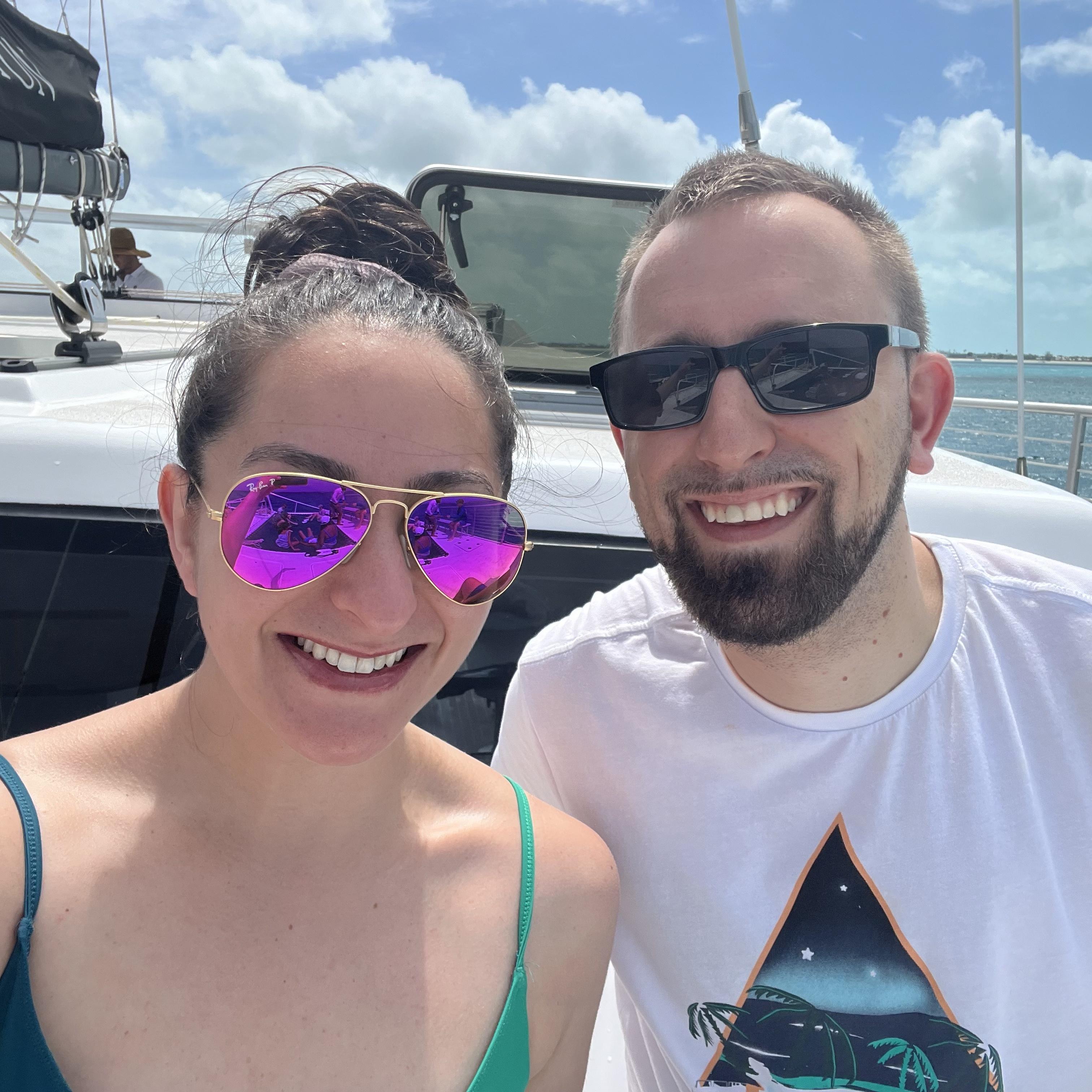 Scuba diving in Turks & Caicos! (Yes, Sabrina got into open water...)