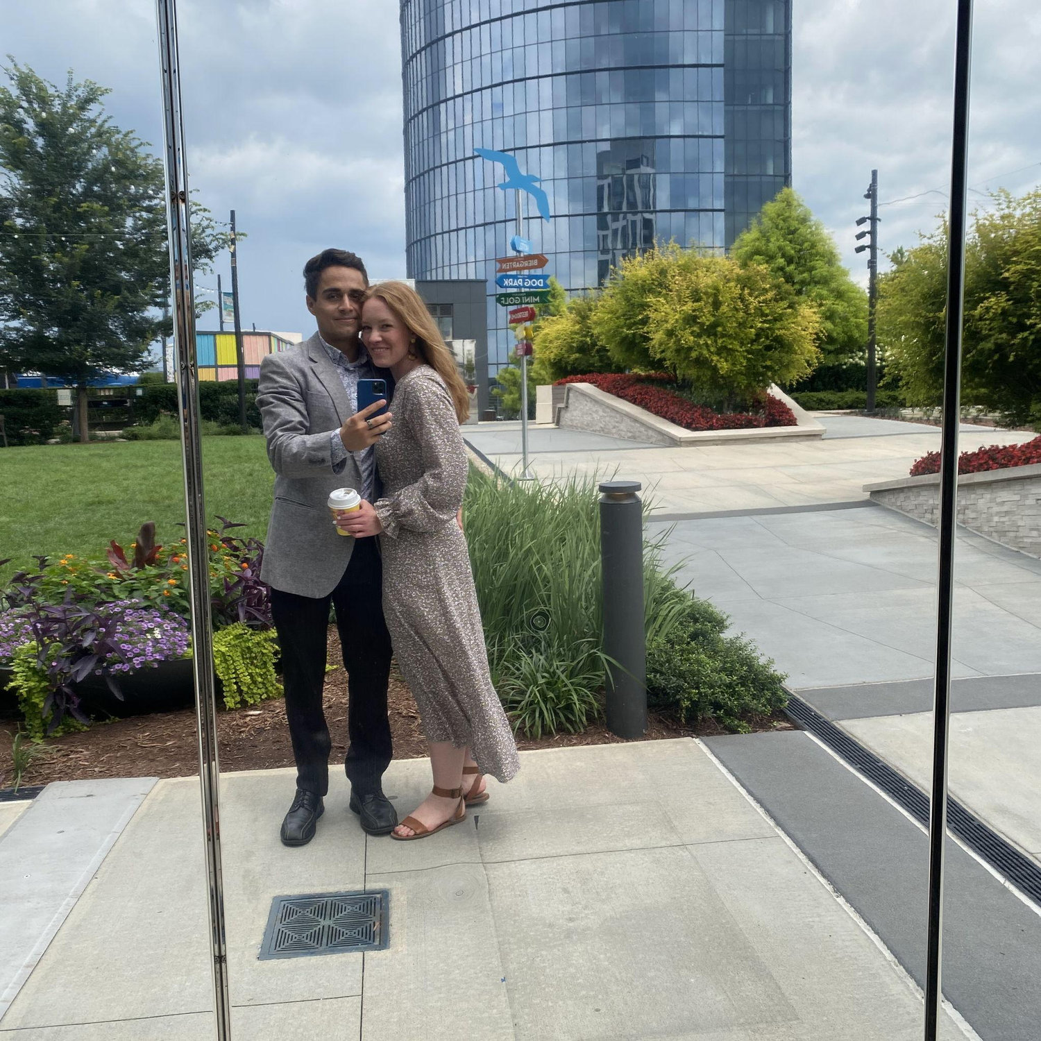 One of our first pictures together.