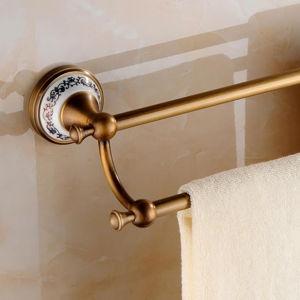 Antique Bronze Brass Double Towel Bar