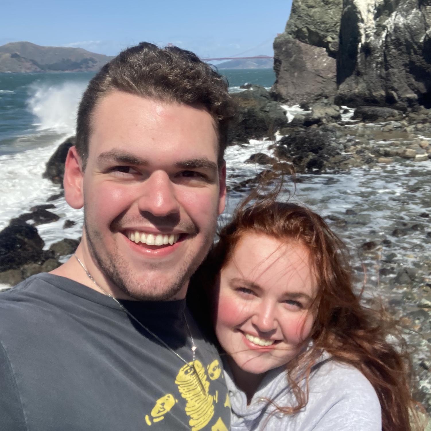 04.12.2022 Beach trip while home between semesters!