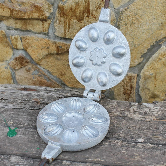 Vintage cookie molds, soviet cookies maker, cookie press, kitchen gadget - Soviet kitchen mold - 1980s