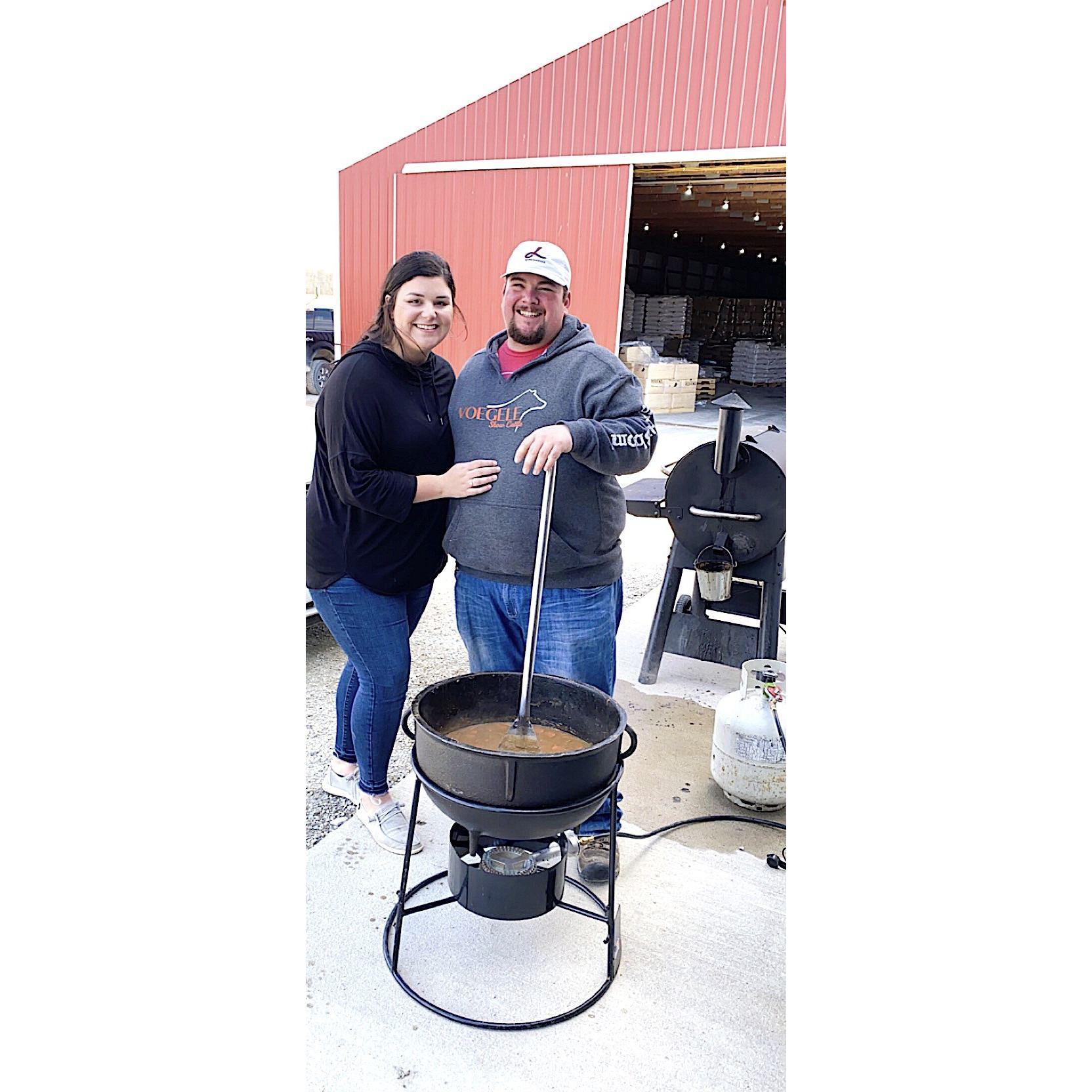 Cooked Our First Gumbo In Indiana
