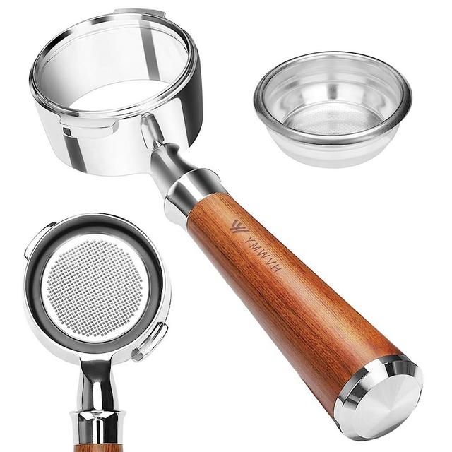 58mm Bottomless Portafilter, YMWVH Premium Bottomless Portafilter Compatible with Gaggia Espresso Machines