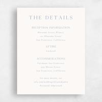 Blue Wedding Enclosure - Coquelicot