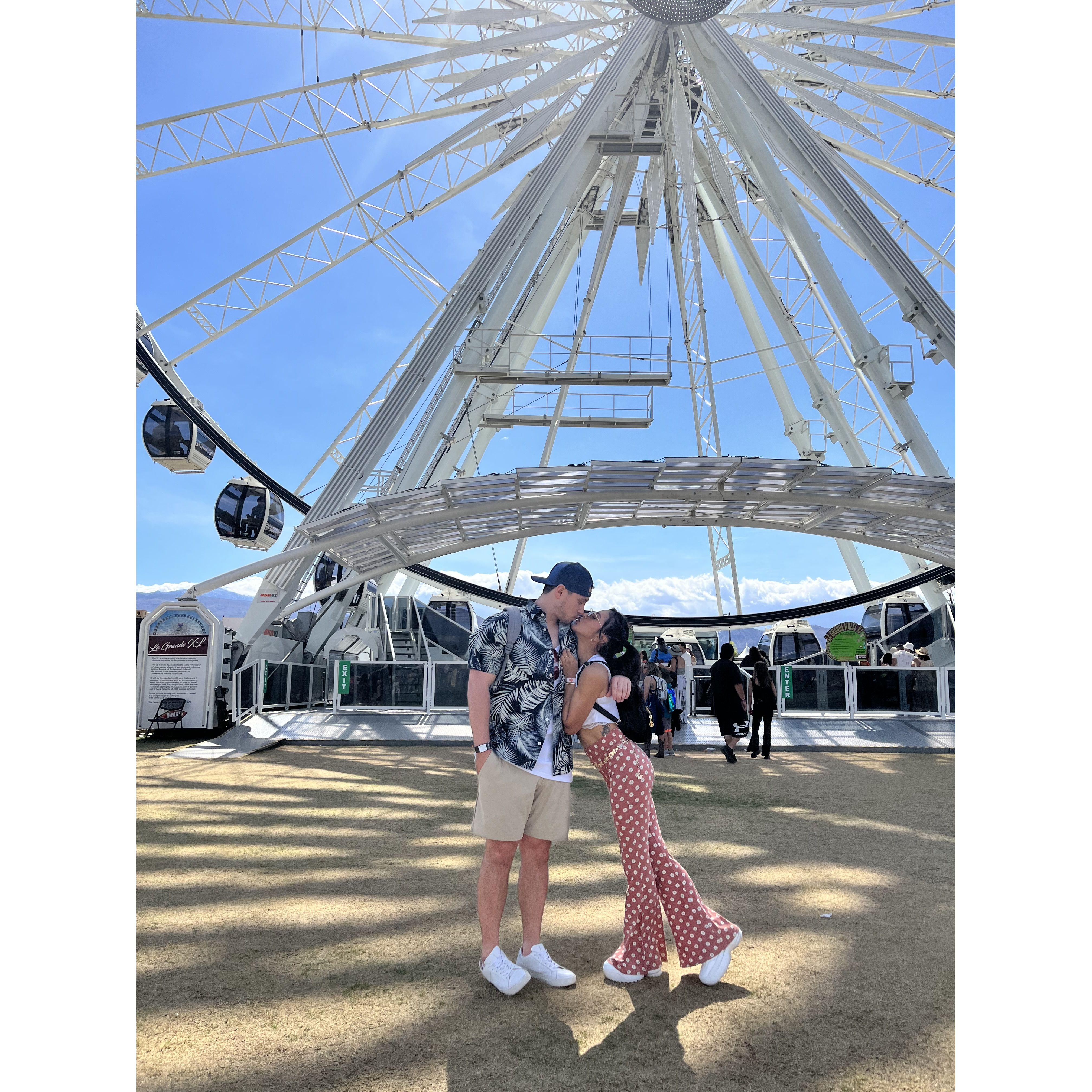 Our first Coachella together