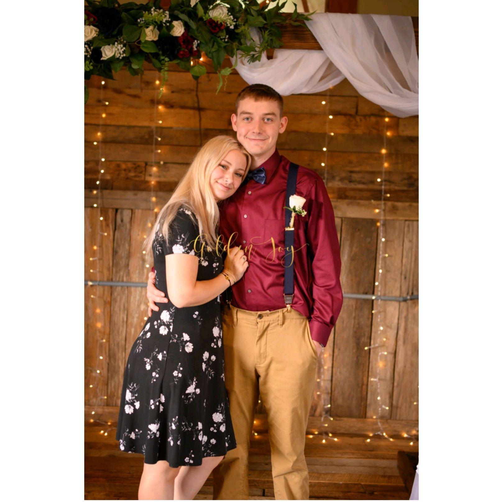 Calebs dads wedding