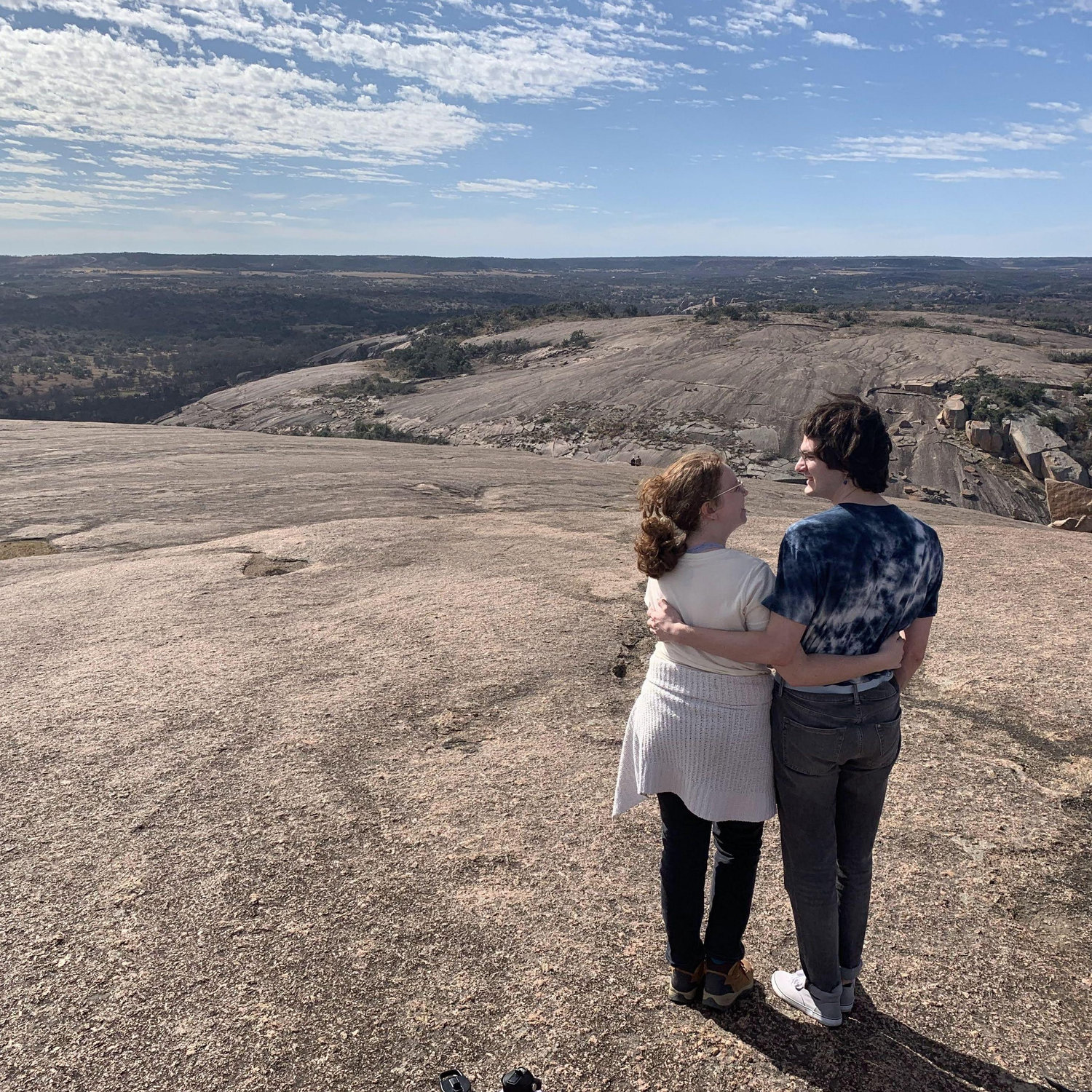 On top of Enchanted Rock!