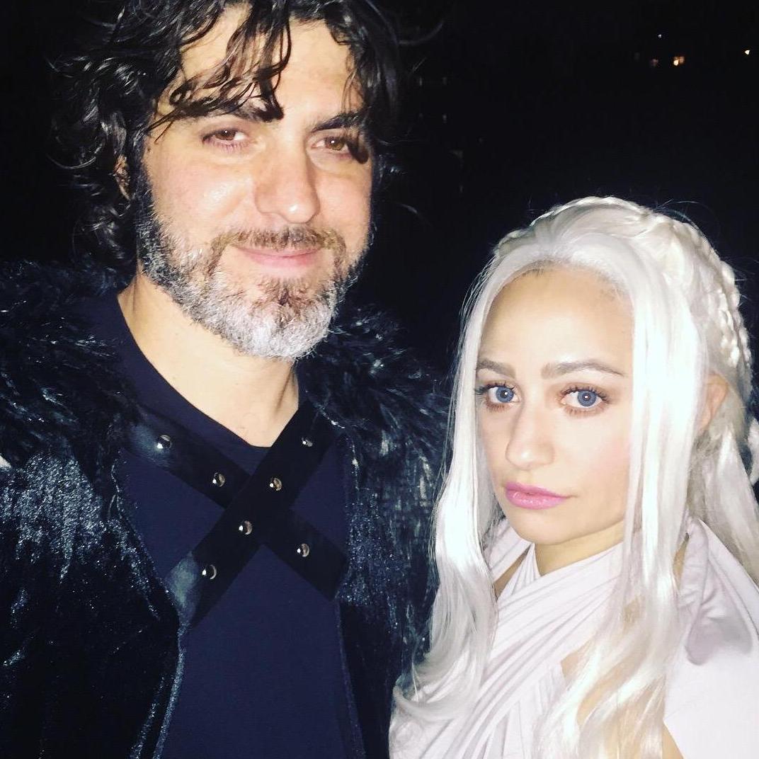 that time i made him dress like Jon Snow even though he had never watched the show