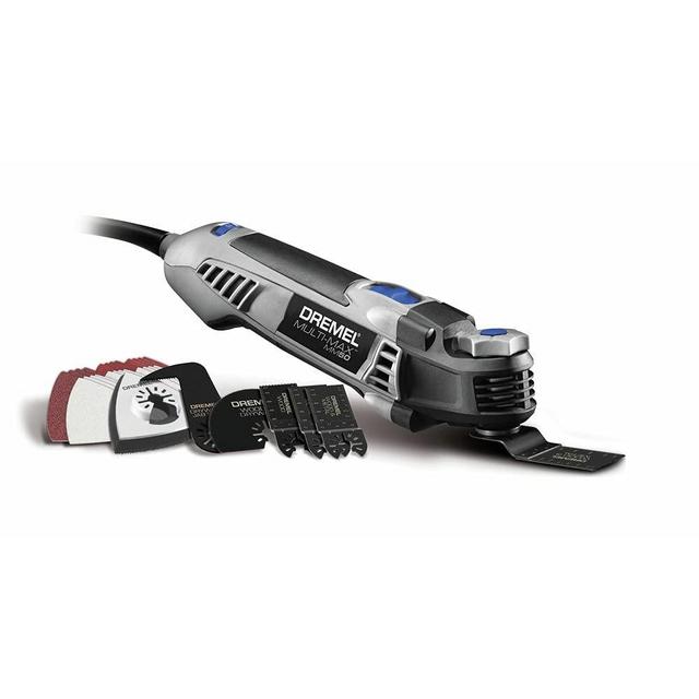 Dremel Multi-Max 5 Amp Tool-Less Oscillating Tool Kit with Accessory Set (Renewed)