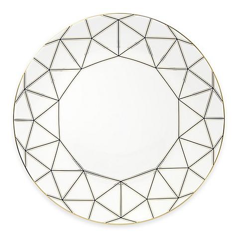 B by Brandie™ Connelley Dinner Plate in Black/Gold