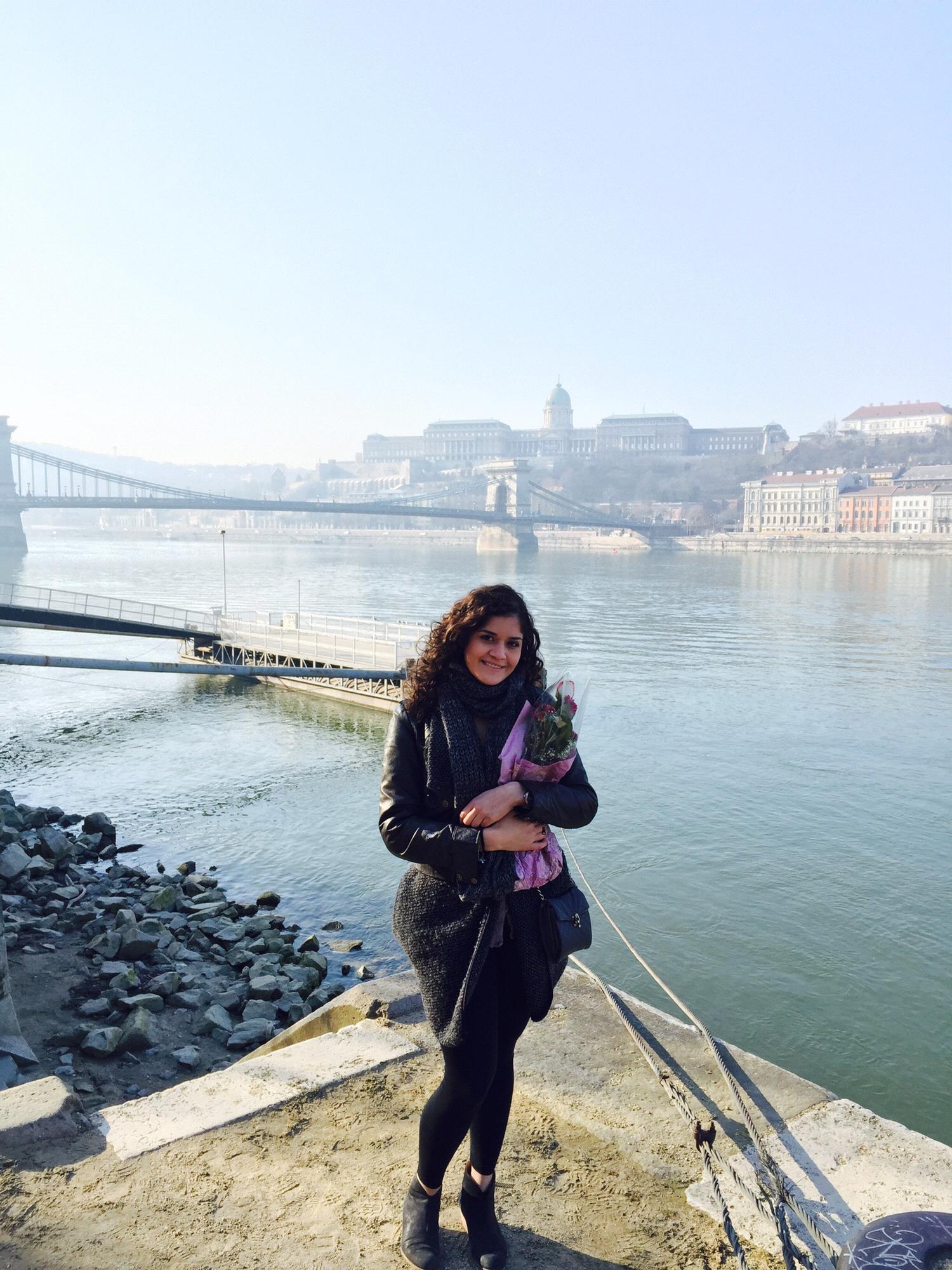 Valentine’s Day in Budapest, Hungary. Feb 2015.