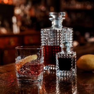 Mixology Elixir Double Old Fashioned Glass, Set of 4