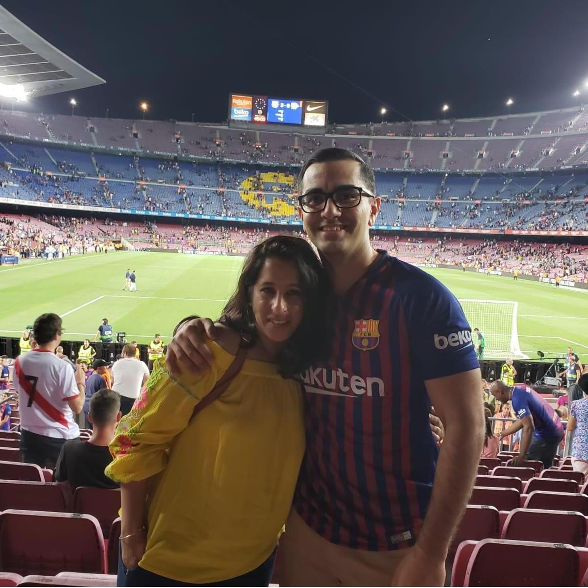 First date...Camp Nou!!