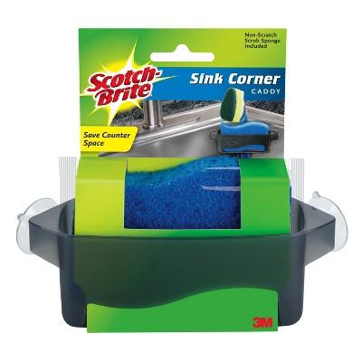 Scotch-Brite Sink Corner Caddy Sponge Holder