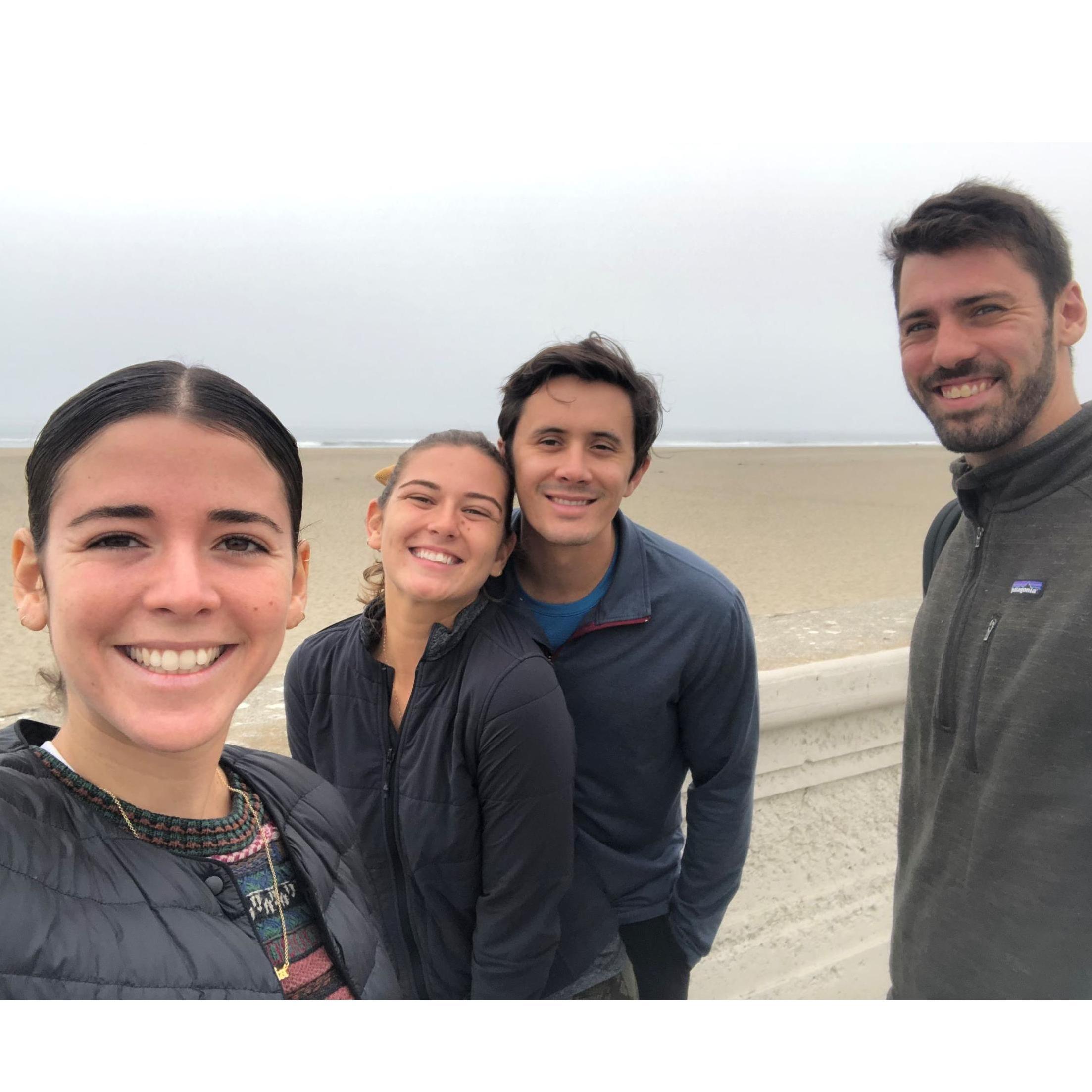A fun trip to San Francisco for Rob to meet Julia's sister and Maid of Honor