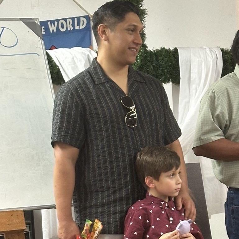 6/15/25 — Father’s Day Sunday service, celebrating David for being the amazing role model he is for Luke. We’re beyond blessed to have him.