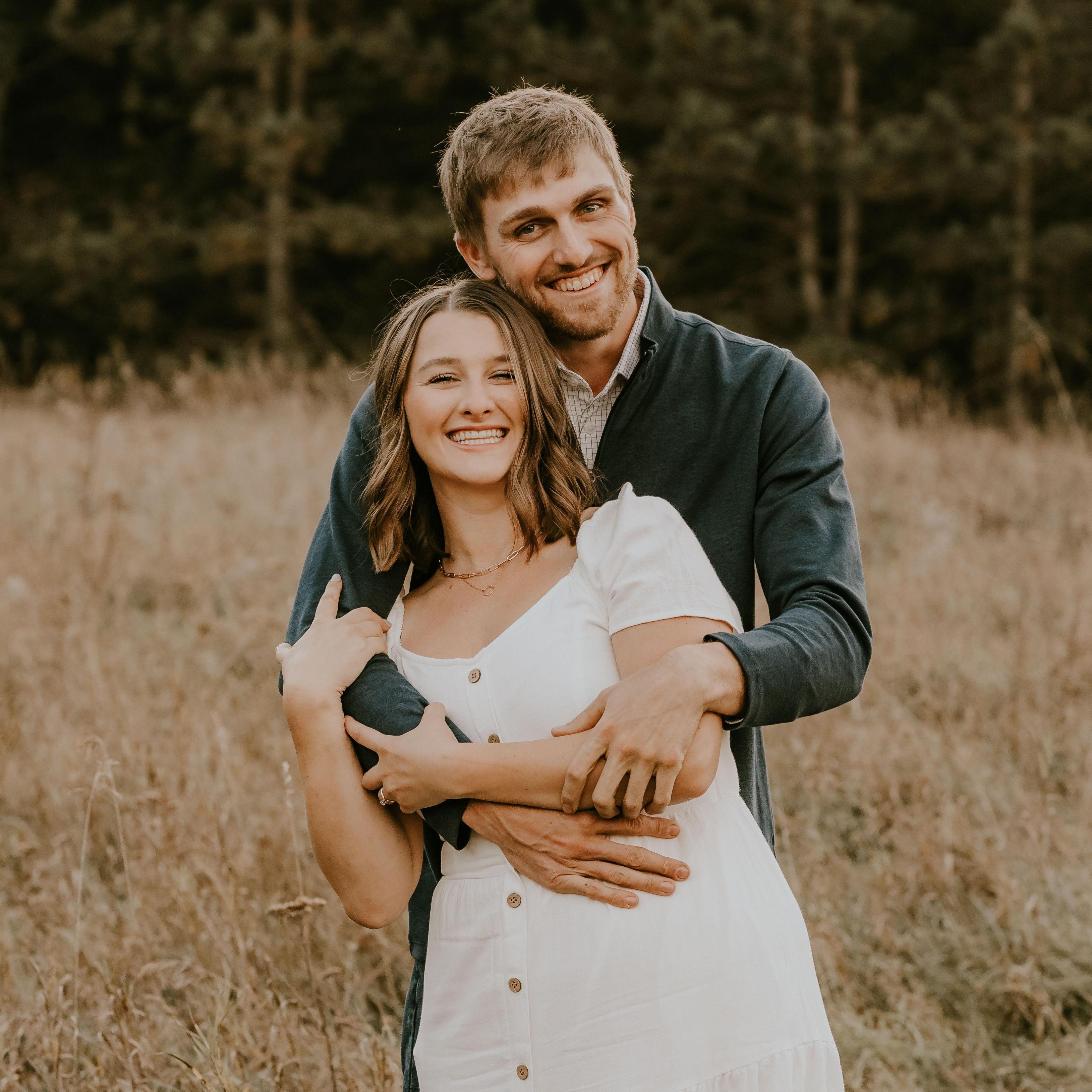 We said, "I love you" after two weeks of dating and we knew we were each other's "person" after two months!
