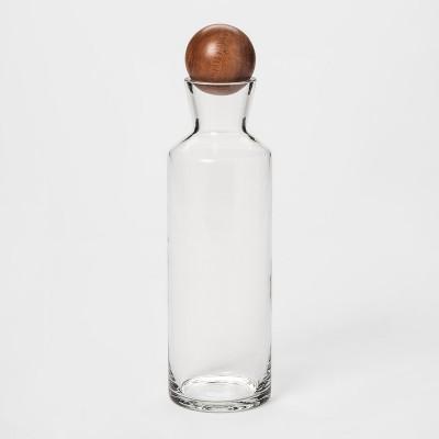 Glass Wine Decanter with Wood Stopper 44.3oz - Project 62™