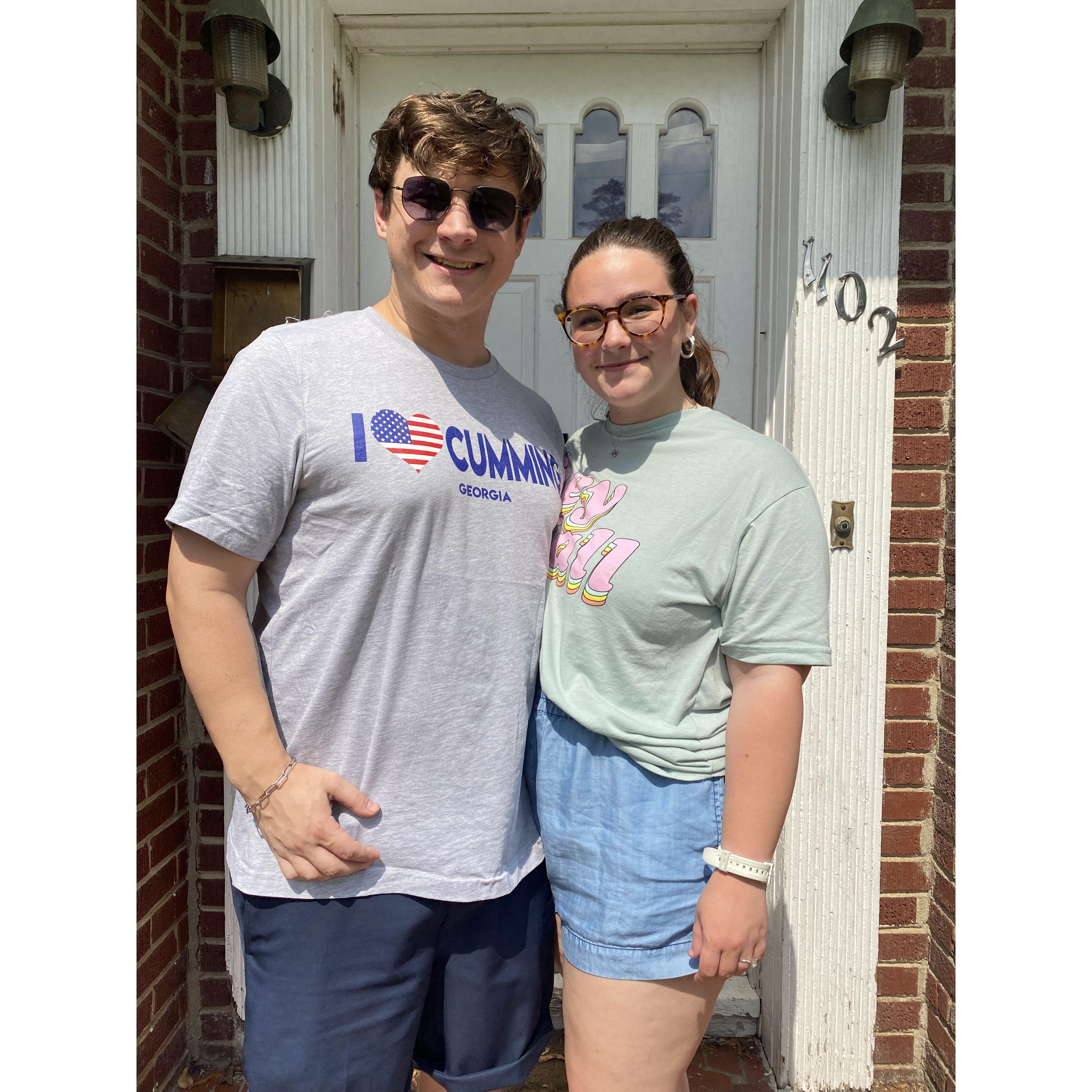 Dustin and Piper moved in together  and began planning for the future!