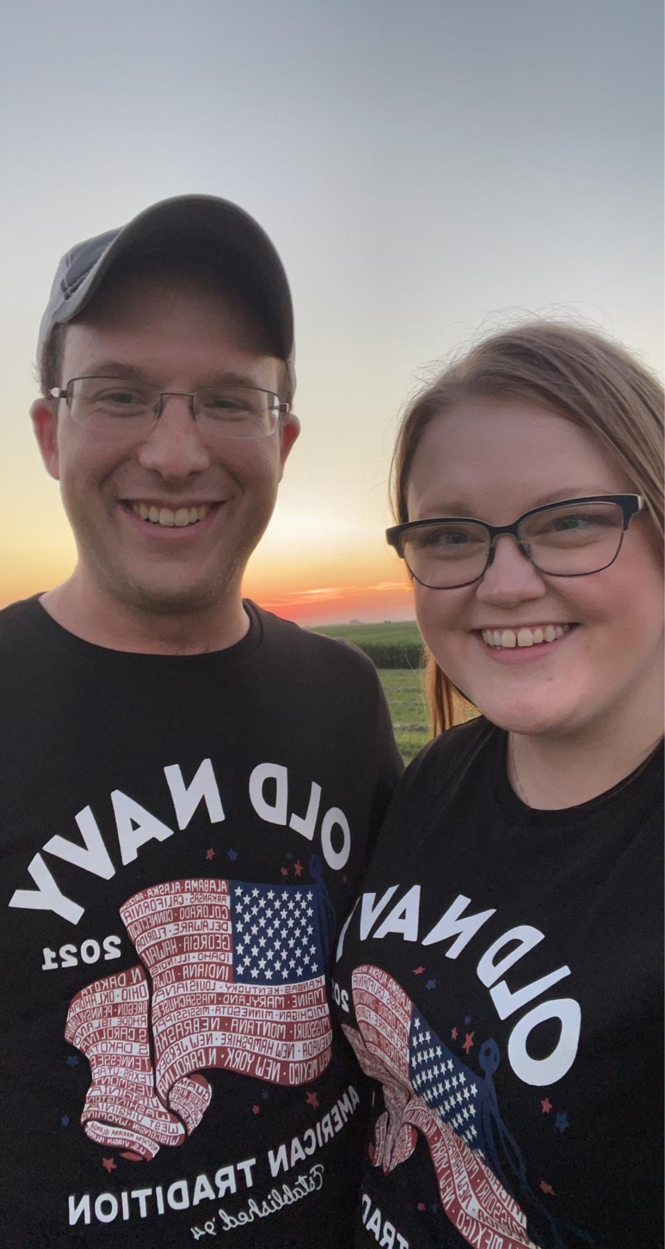 Our first 4th of July together! Is it really the 4th of July if you don’t wear an Old Navy flag shirt?