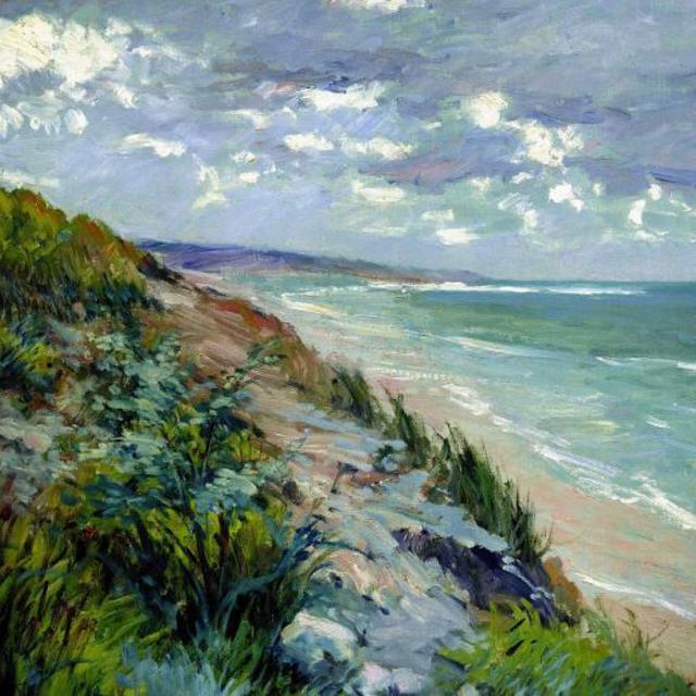 Cliffs by the Sea at Trouville