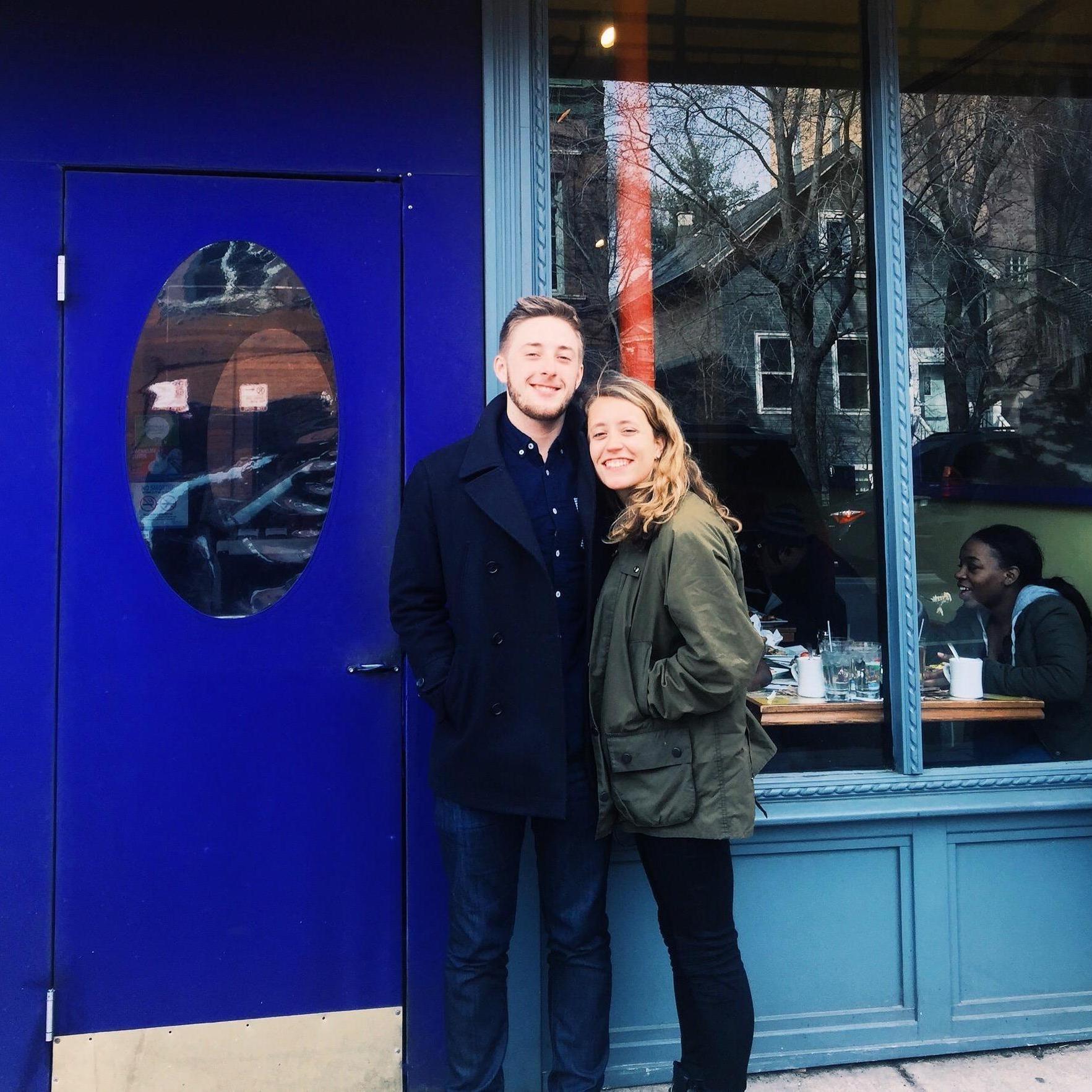 The very first picture of us ever taken - February 2017!