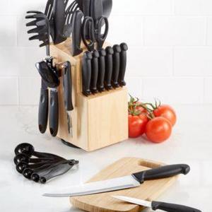 Martha Stewart Collection - 30-Piece Cutlery Set, Created for Macy's