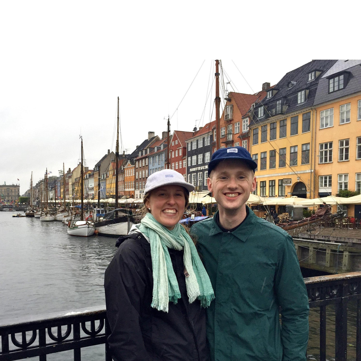 Copenhagen, Denmark. They love hot-dogs with sauerkraut. About the only street food we could find over there! (2015)