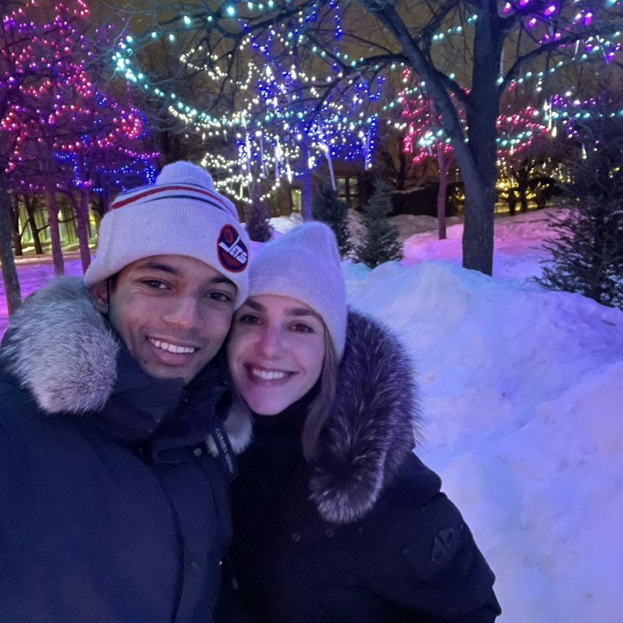Winter stroll at The Forks, January 2022