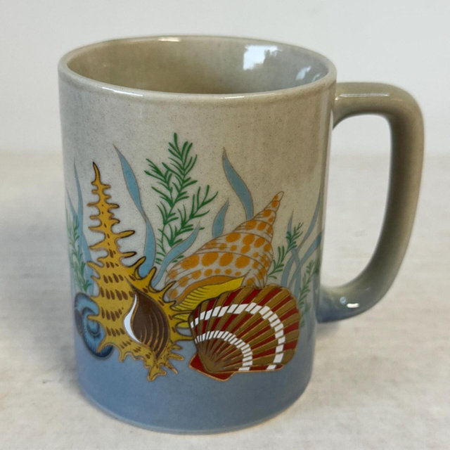 Vintage Otagiri Seashell Mug
