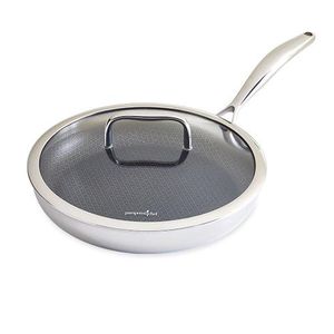 12" Stainless Steel Nonstick Skillet