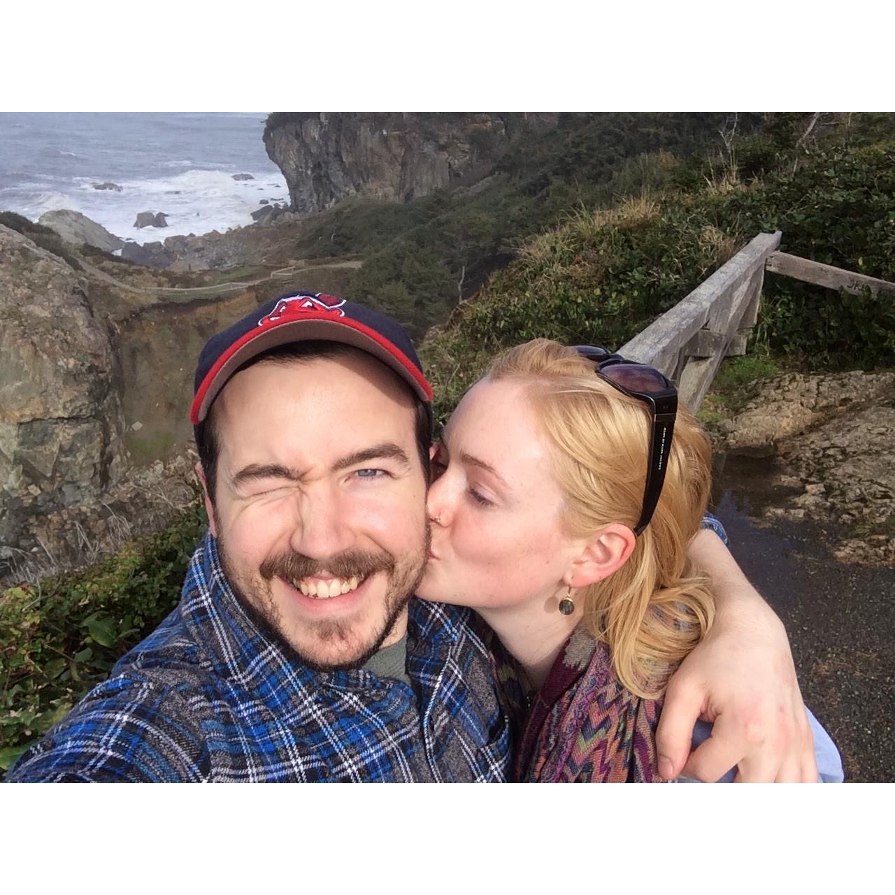 On our first road trip together, when Rebekah moved to CA after finishing graduate school
