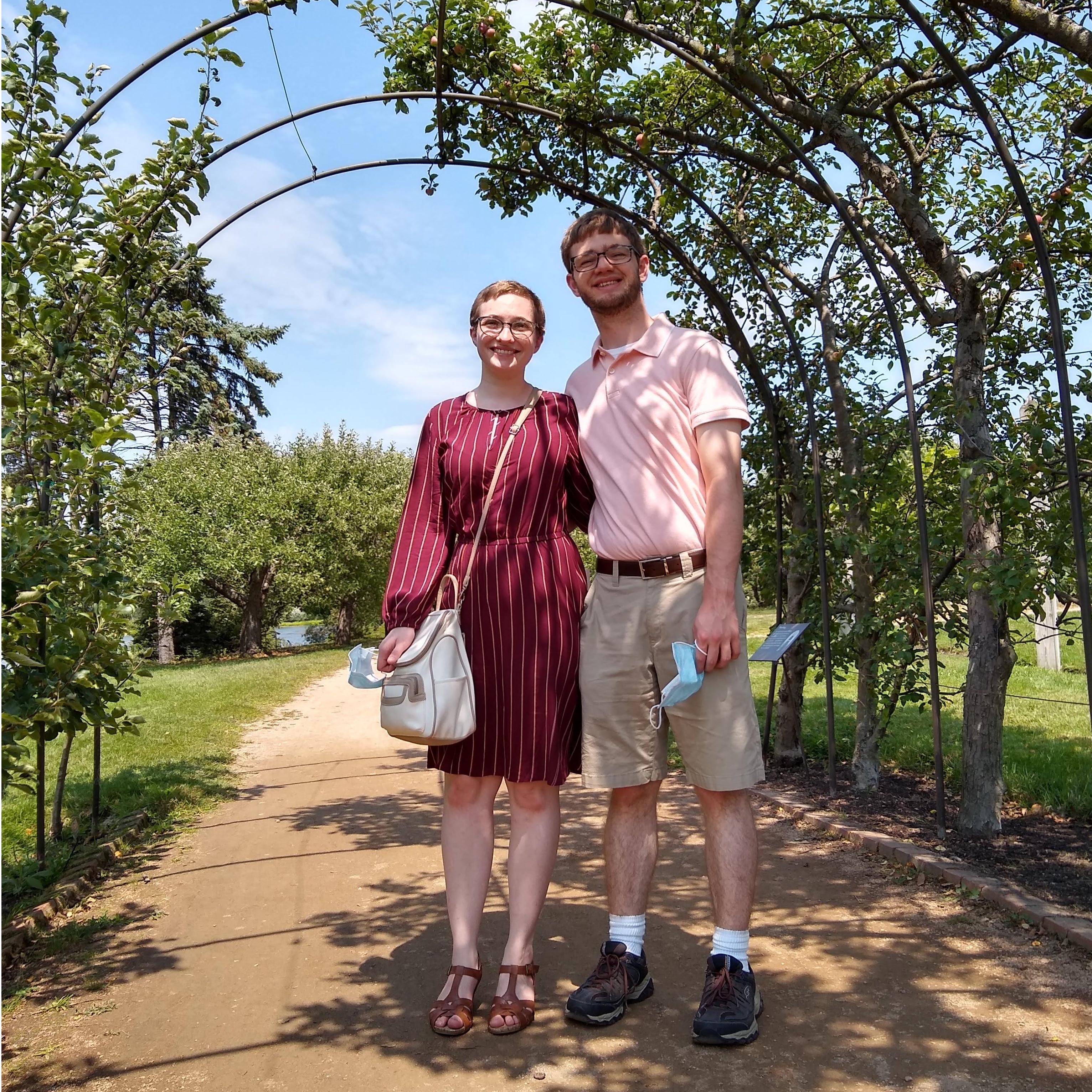 8.8.2020 - Chicago, IL
Taking a walk around Chicago Botanic Garden with Willow and Joseph.