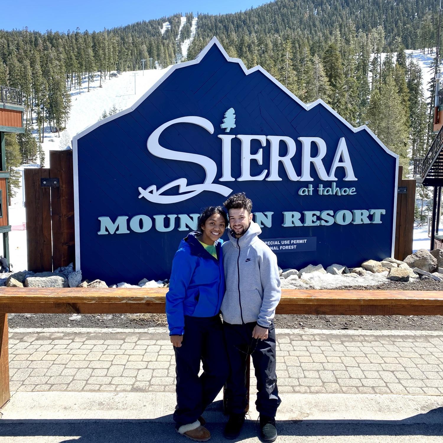 Taylor’s first snowboarding trip, Nate as the personal instructor!! March 2021