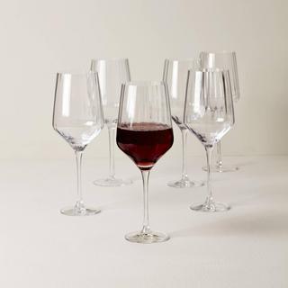 Tuscany Classics Angled Optic Wine Glass, Set of 6