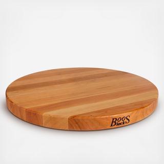 Reversible Edge Grain Round Cutting Board