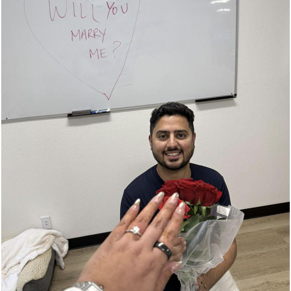 The day he proposed in my office