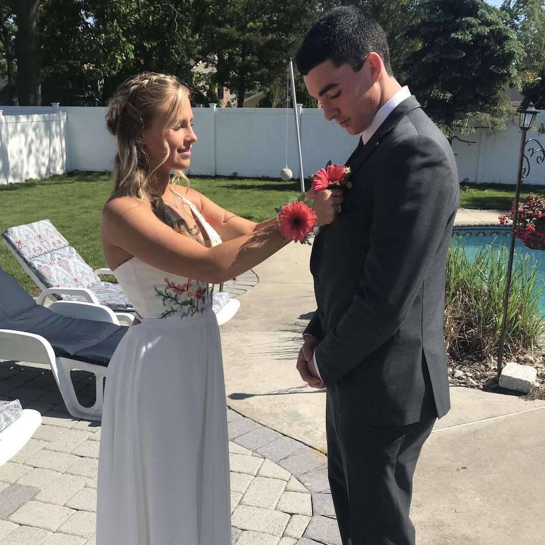 Our last prom together in May, 2018.
