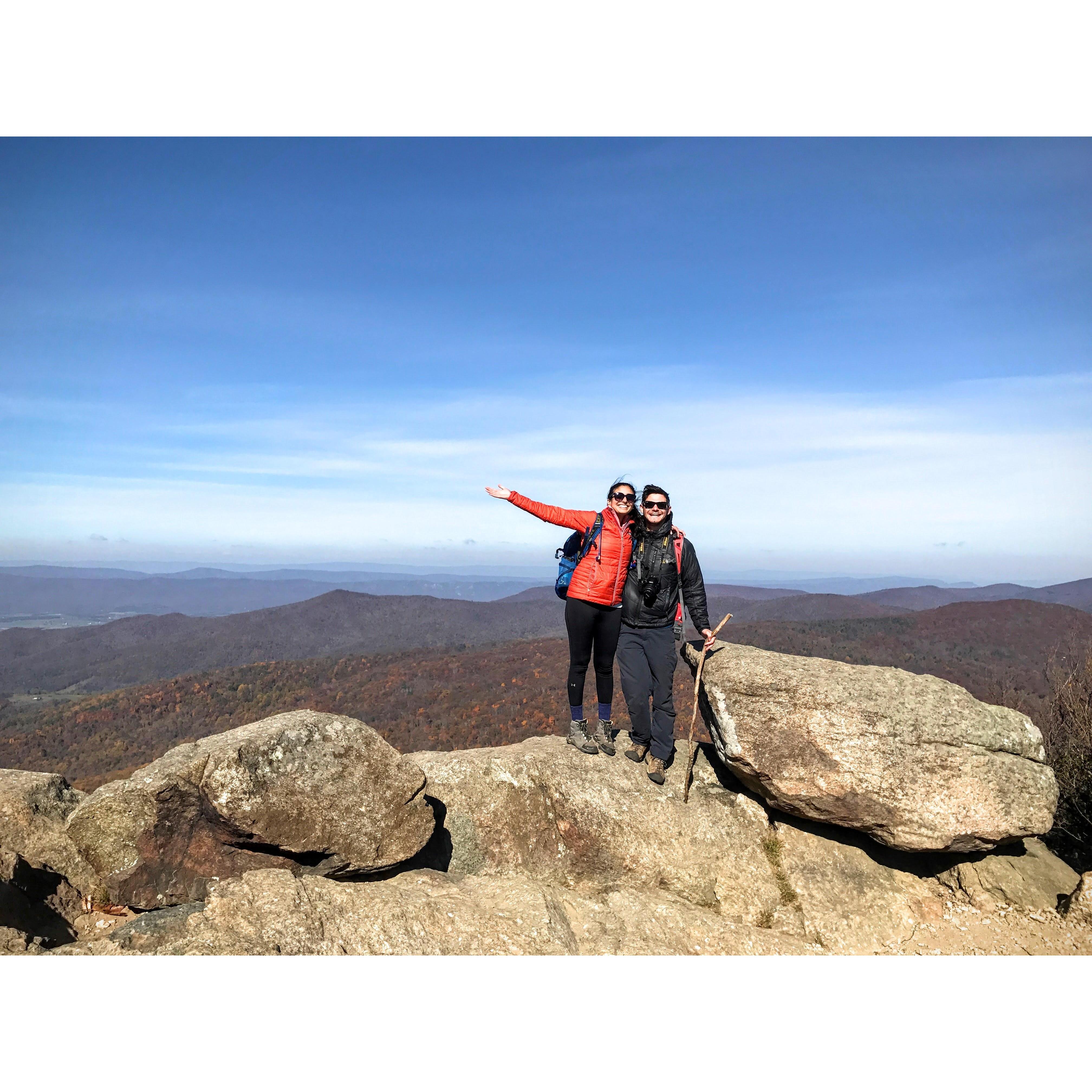 Hiking in Shenandoah