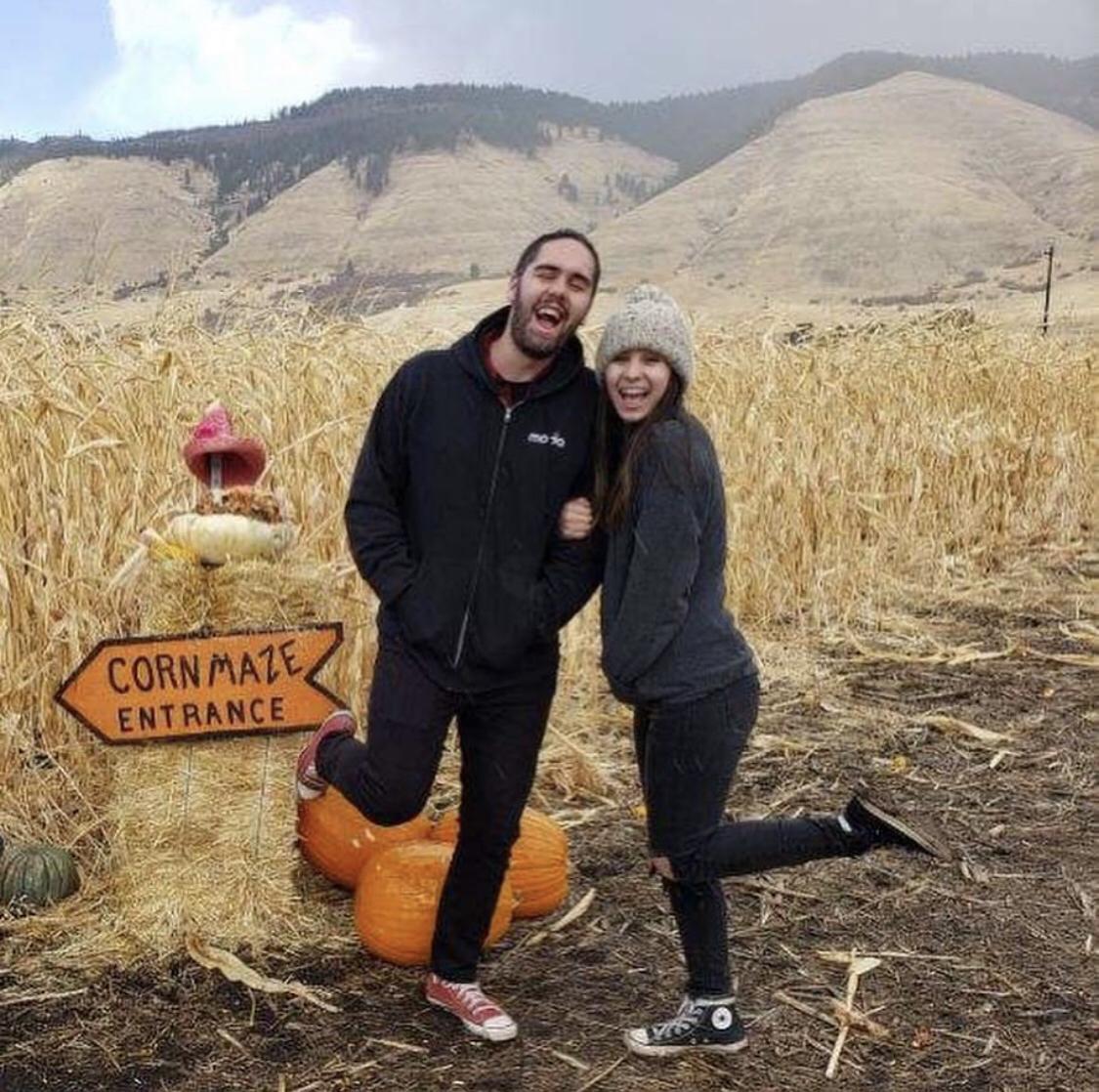 Bekah’s First Corn Maze!