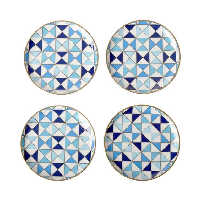 Jonathan Adler Sorrento Coasters, Set of 4