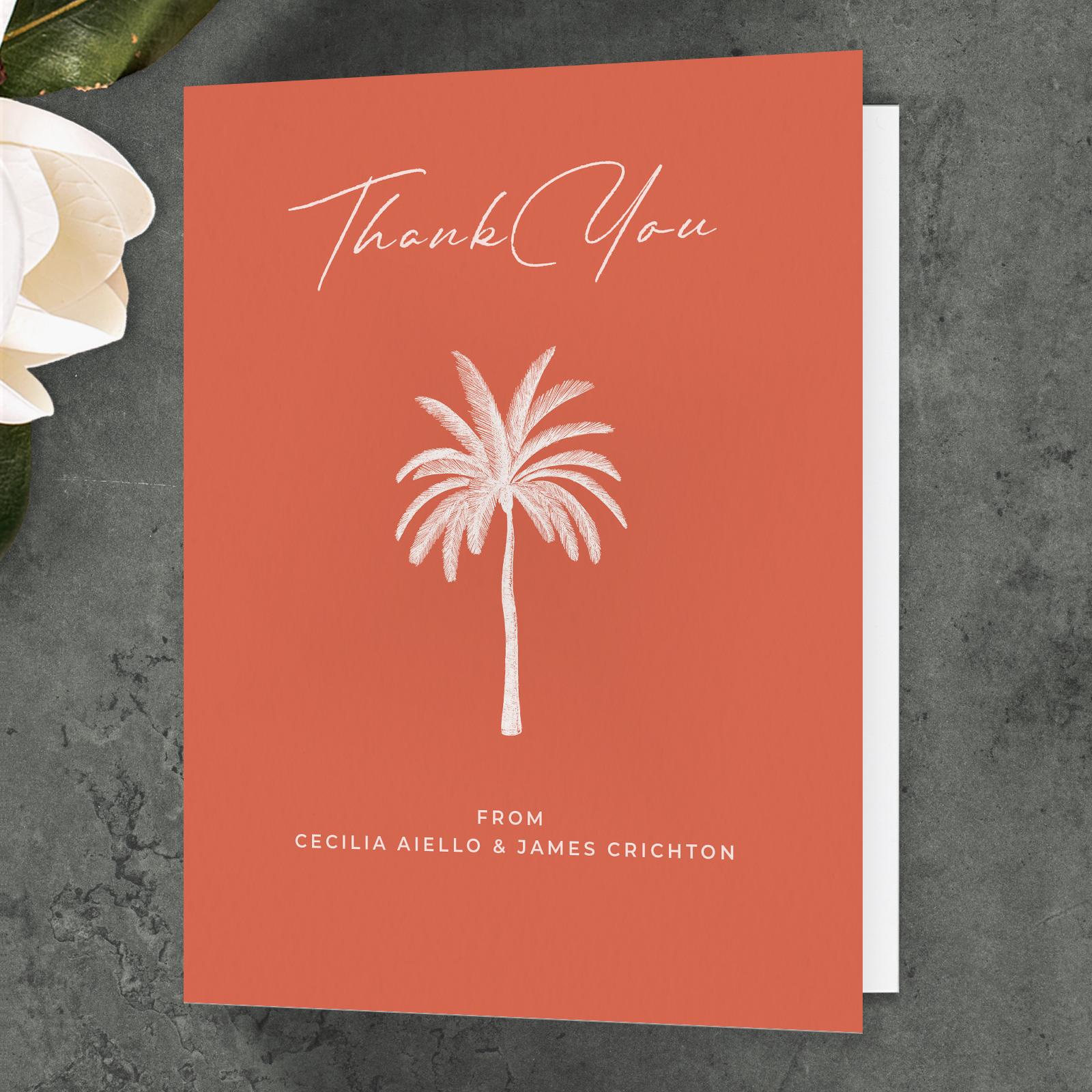 Zola Thank You Cards Seaview Portrait