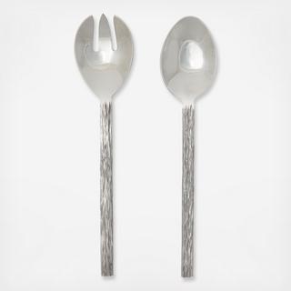 Harrison Silver Salad Servers