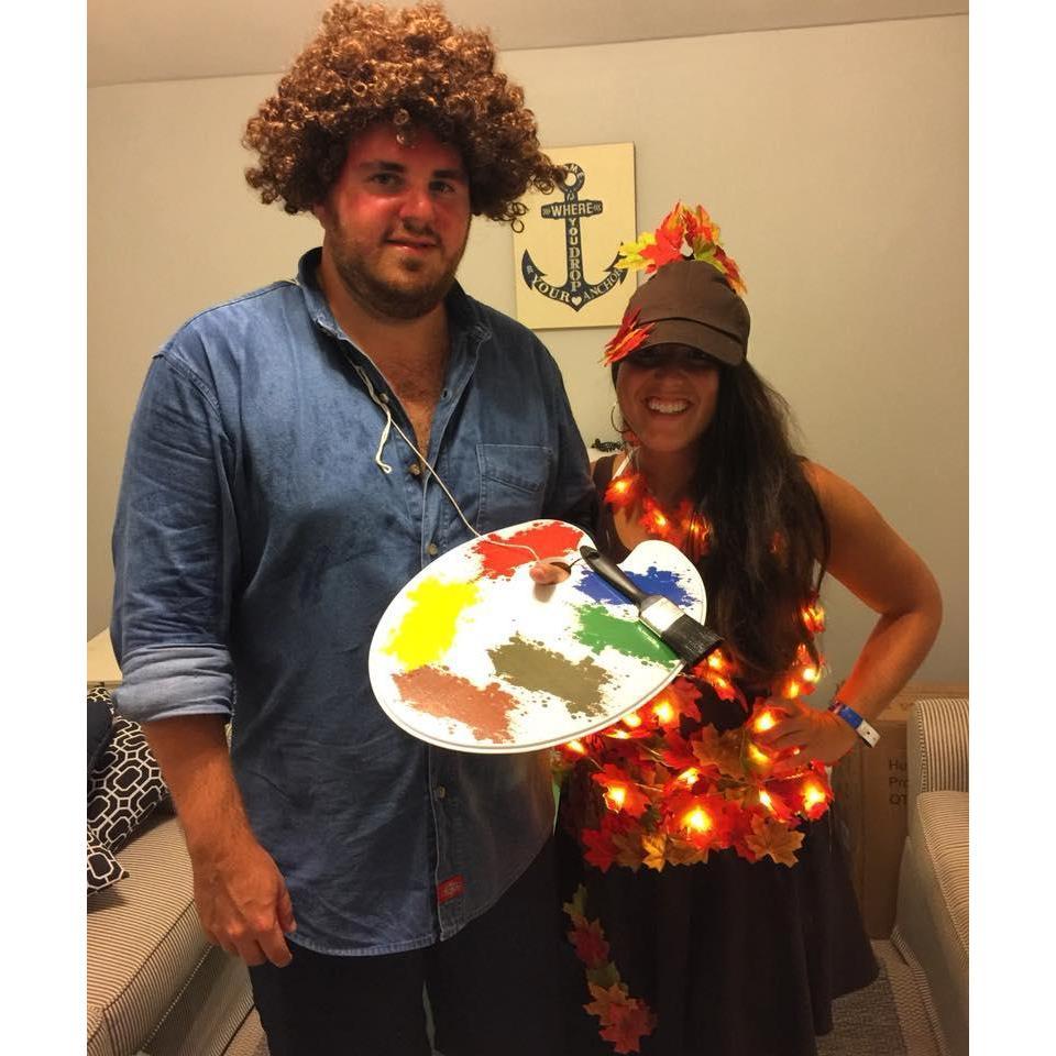 Mardi Gras - Bob Ross and a Happy Free